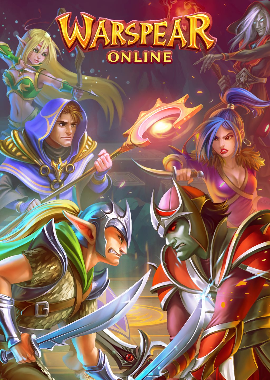دانلود بازی حرفه نبرد قهرمانان Warspear Online v7.4.7 برای اندروید