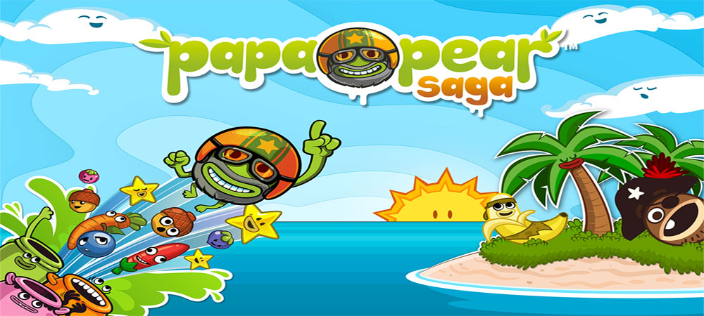 دانلود جدیدترین نسخه بازی پاپا گلابی-Papa Pear Saga v.1.83.3برای اندروید