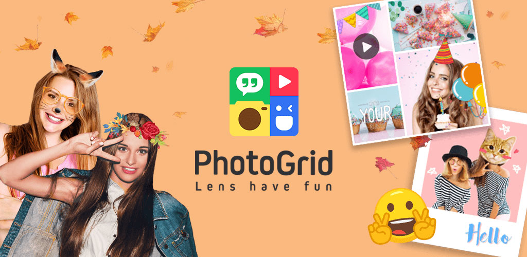 دانلود برنامه ویرایش عکس و ساخت کلاژ  Photo Grid – Collage Maker v6.73  اندروید