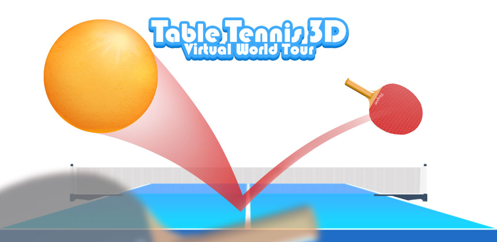 بازی جدید پینگ پونگ ساده Table Tennis 3D Virtual World Tour Ping Pong Pro