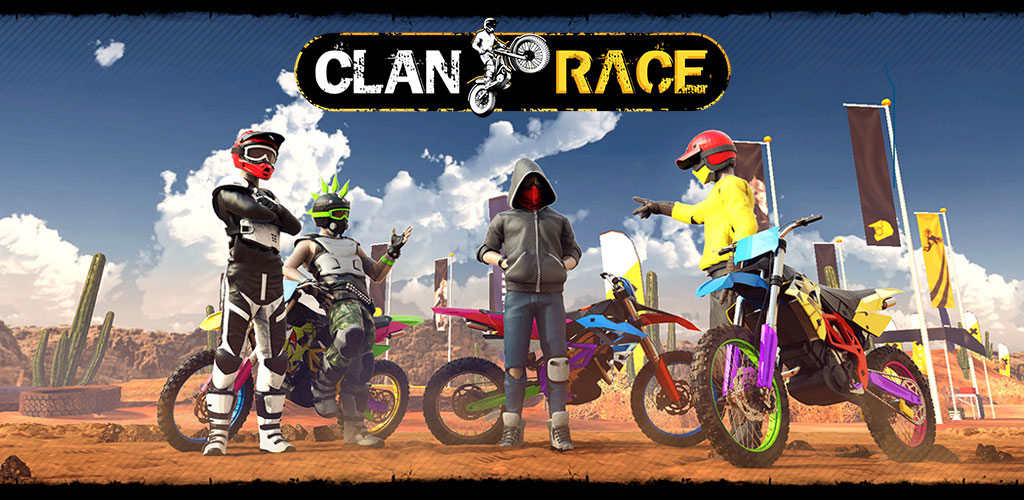 دانلودبازی مسابقات موتور سواری Clan Race 1.1.1 برای اندروید