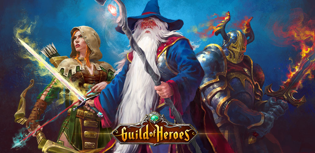 دانلود بازی گروه قهرمانان Guild of Heroes – fantasy RPG 1.66.14 اندروید + مود