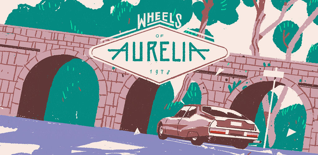 دانلود بازی ماجراجویی – مسابقه ای چرخ های آئرولیا Wheels of Aurelia 1.0 اندروید + دیتا