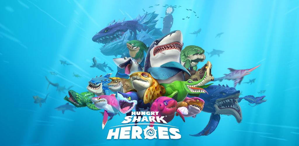دانلود Hungry Shark Heroes 1.5 – بازی قهرمانان کوسه گرسنه اندروید + دیتا