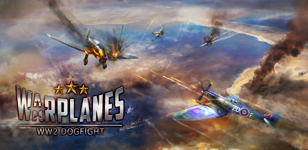 دانلود Warplanes: WW2 Dogfight 1.2 – بازی نبردهای هوایی اندروید + مود